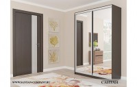 Шкаф-купе Оптима №1 1,8-2, 2 зеркала, венге
