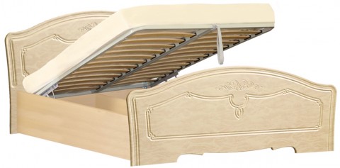 Кровать №1 (с ортопедическим основанием с подъемником) Лира 160 см