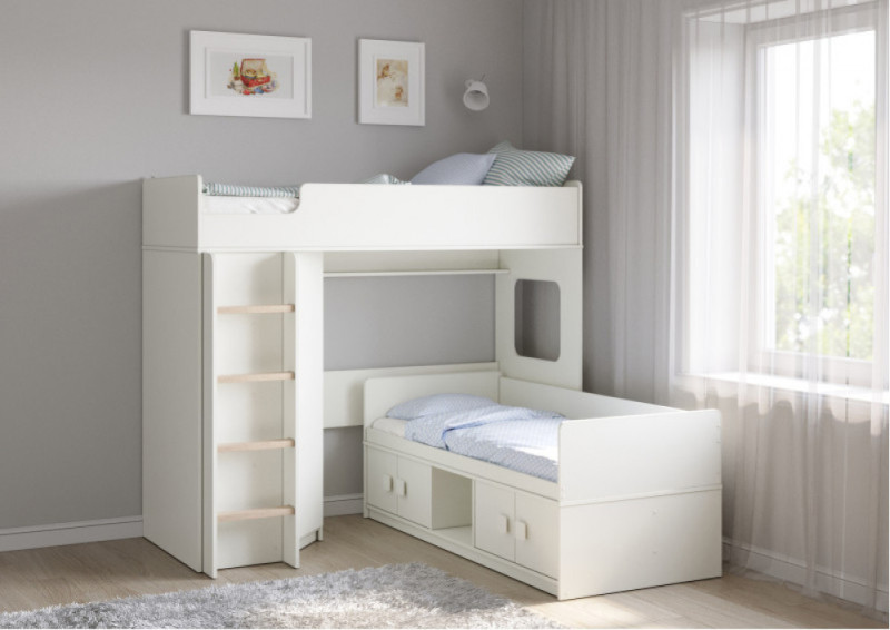 Двухъярусная кровать Легенда BE605-201 Двухъярусная кровать Легенда BE605-201