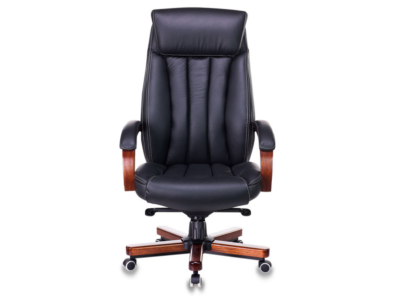 Кресло руководителя Бюрократ T-9922WALNUT/BLACK Кресло руководителя Бюрократ T-9922WALNUT/BLACK