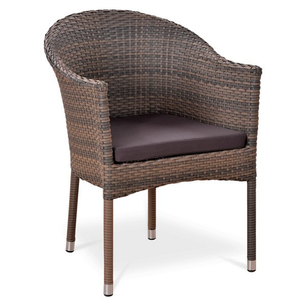 Плетеное кресло из искусственного ротанга  Y350G-W1289