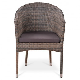 Плетеное кресло из искусственного ротанга  Y350G-W1289