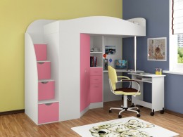 Детская кровать-чердак Теремок-1Гранд