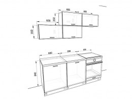 Кухня Люкс 1,8 метра