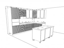 Кухня НОРД 2,9 метра