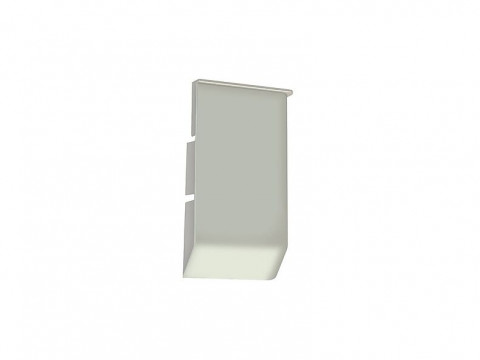 Накладка декоративная Strong L левая №1, белая