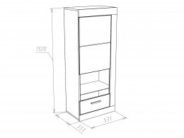 Гостиная НК-Мебель Генезис