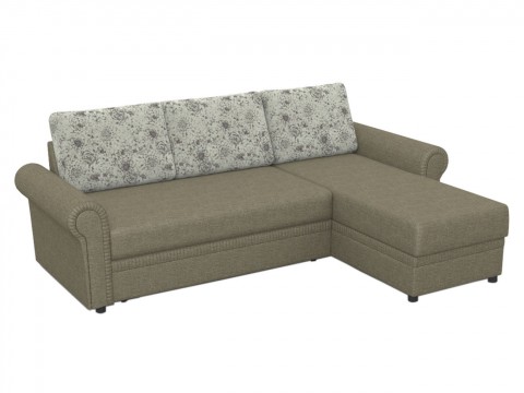 Угловой диван   Диван Лира Люкс угловой с боковинами