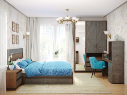 Двуспальная кровать   Леон 160х200