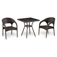 Комплект мебели из ротанга  T282BNT-W53/Y90C-W51 2Pcs