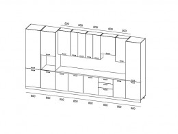 Кухня Грейс 4,6 метра