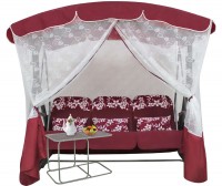 Качели садовые Элегант Премиум со столиком