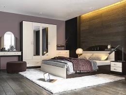 Комплект плетеной мебели T257B/Y380B-W65 Light Brown (4+1)