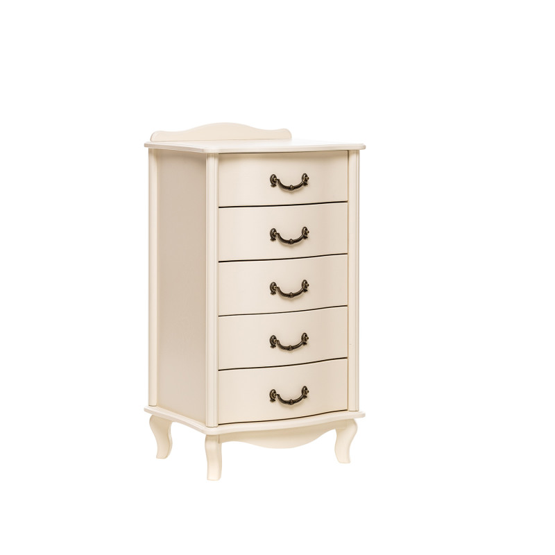 Комод Leset "Джульетта" узкий (5 ящ.) Комод Leset "Джульетта" узкий (5 ящ.)