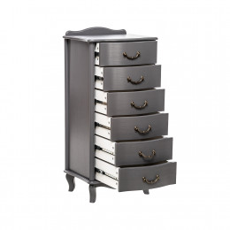 Комод Leset "Джульетта" узкий (6 ящ.)