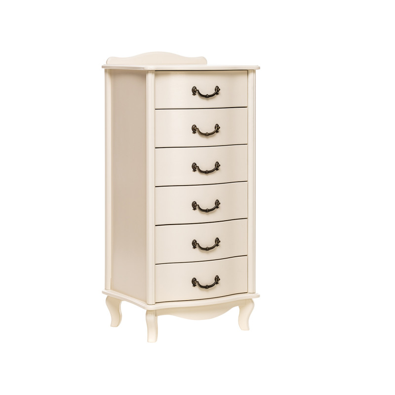 Комод Leset "Джульетта" узкий (6 ящ.) Комод Leset "Джульетта" узкий (6 ящ.)