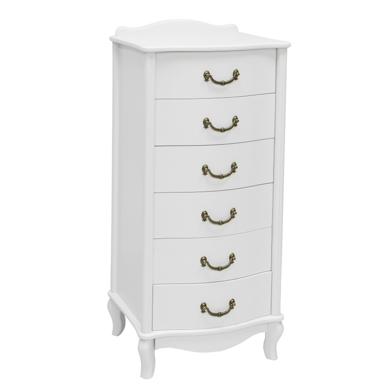 Комод Leset "Джульетта" узкий (6 ящ.) Комод Leset "Джульетта" узкий (6 ящ.)