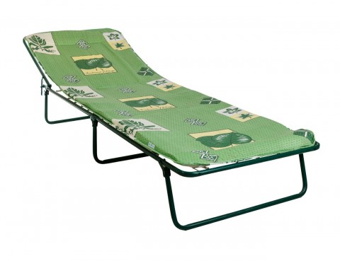 Стальная раскладушка с матрасом Стефания-4