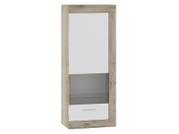 Шкаф-витрина НК-Мебель 71280121 ГЕНЕЗИС навесной()