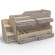 Кровать двухъярусная Дуэт-8 Кровать двухъярусная Дуэт-8