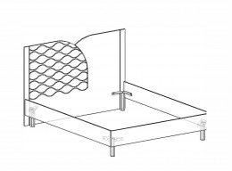 Модульная спальня Амели