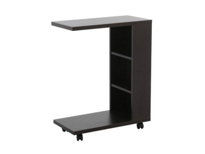 Деревянный сервировочный столик на колесах  Мальта (Столик прикроватный)