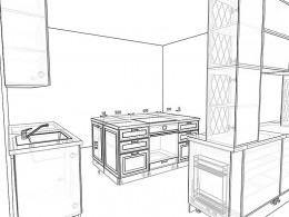 Кухня Ницца 2,0 метра