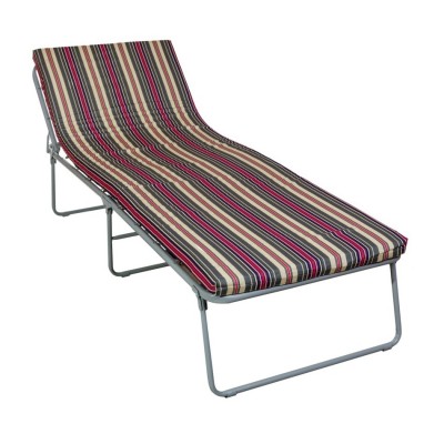 Раскладушка стальная с изголовьем Надин-4