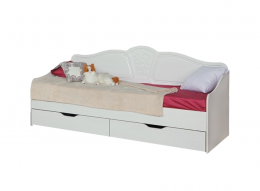 Кровать №4 с ящиками Тиффани 85 см