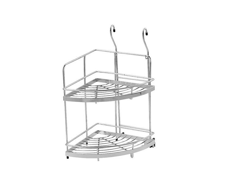 Полка угловая двухуровневая