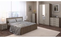 Модульная спальня Фиеста ЛДСП композиция 2