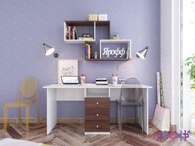 Стол 2-х местный для двоих детей