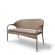 Плетеный диван S70B-W56 Light Brown Плетеный диван S70B-W56 Light Brown