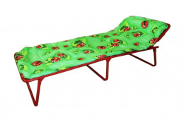 Детская раскладушка с подголовником Юниор-2
