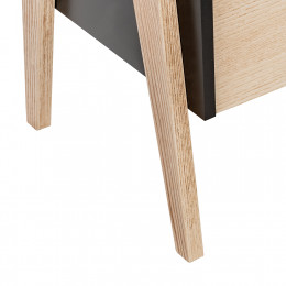 Тумба широкая Leset "Сканди" 2 ящ.