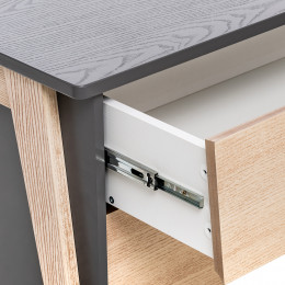 Тумба широкая Leset "Сканди" 2 ящ.