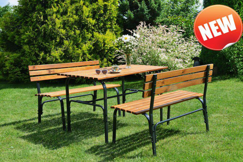 Набор для дачи (стол+2 скамьи)