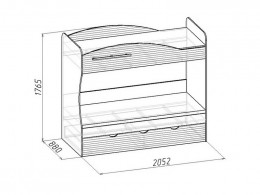 Комплект детской мебели Калейдоскоп К3
