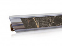 Плинтус вставочный Мраморный берег (3029М)