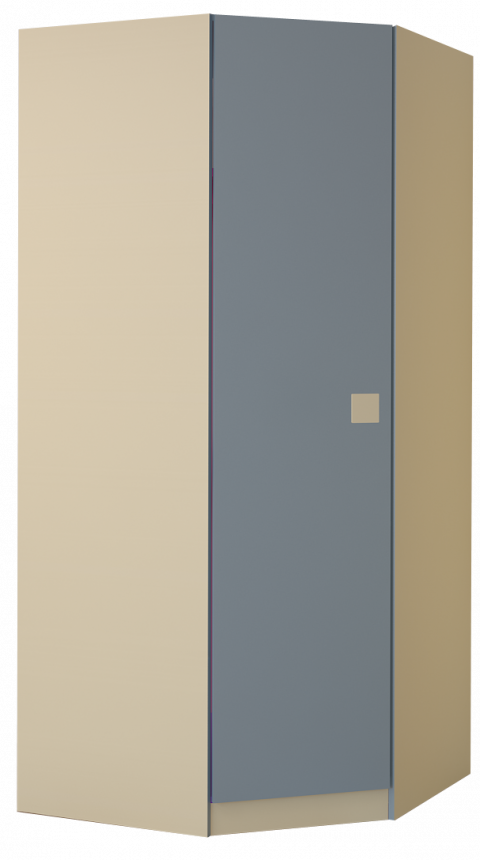 Шкаф угловой (Правый) Тиффани 88 см