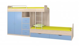 Детская кровать-чердак Дельта-18.04.02