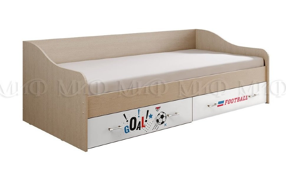 Вега NEW Boy Кровать с ящиками