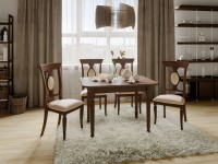 Обеденная группа для столовой и гостиной  Валенсия -311.01 + Денвер Тип  Стул