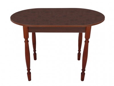  Стол овальный СМ пластик корень вяза