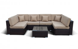 Комплект плетеной мебели  YR822-W53