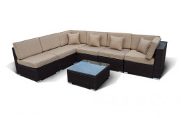 Комплект плетеной мебели  YR822-W53