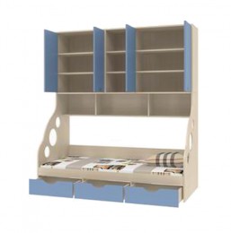 Кровать с антресолью Дельта-21.11 90