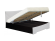 Кровать №1 (с ортопедическим основанием с подъемником) Атлантида 180 см Кровать №1 (с ортопедическим основанием с подъемником) Атлантида 180 см