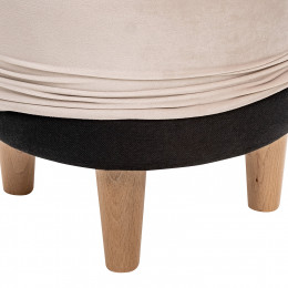 Пуф Leset Рокси МИНИ круглый со съемным чехлом