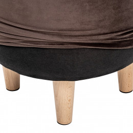 Пуф Leset Рокси МИНИ круглый со съемным чехлом